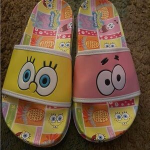 SpongeBob SquarePants Sandals - Yellow and Pink